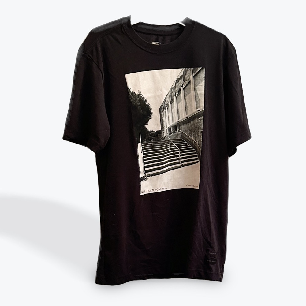 Nike SB Black Short Sleeve Graphic T-Shirt